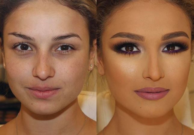 Before And After Photos Showing The Transformative Power Of Makeup 8756