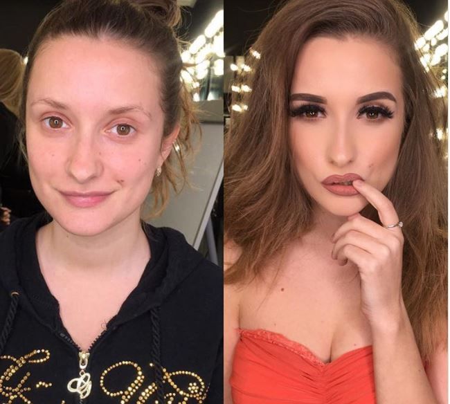 Before and After Photos Showing the Transformative Power of Makeup