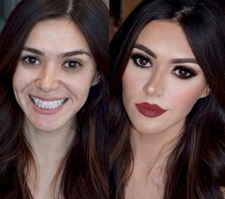 Before and After Photos Showing the Transformative Power of Makeup