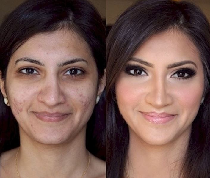 Before and After Photos Showing the Transformative Power of Makeup