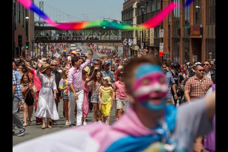 Trudeau marches in Halifax Pride Parade