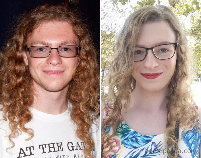 Unbelievable Gender Transitions You Wont Believe Show The Same Person 0007