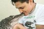 Man With A Pet Crocodile