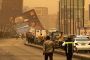 High winds and dust storm hit Cairo