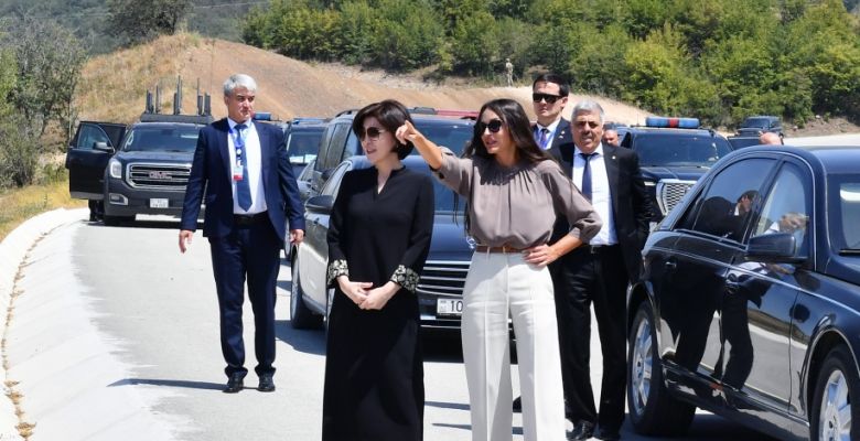 Presidents of Azerbaijan and Uzbekistan and their wives visited Shusha