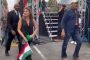 Yasmine Pahlavi in ​​the demonstration of Iranians in Los Angeles on the anniversary of Mahsa