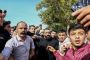 The people of Shiraz welcomed Hadi Choopan at the airport