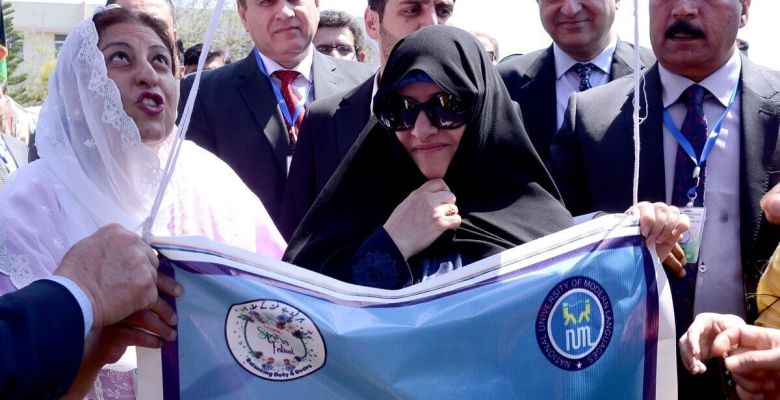 Iranian President's wife visits Pakistan