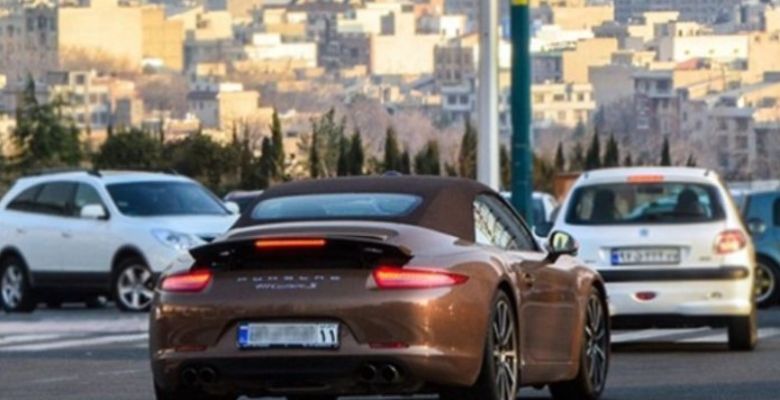 Why is luxury car rental booming in Iran?