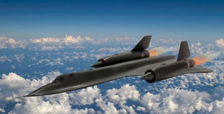 A jet that intercepted an SR-71 Blackbird