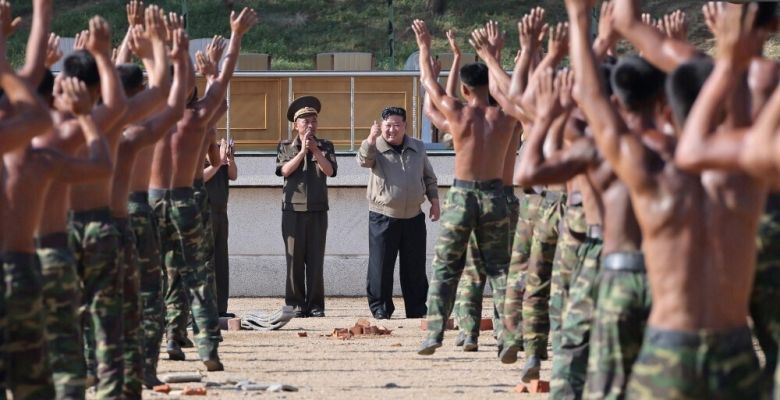 Kim Jong Un oversees special operations forces