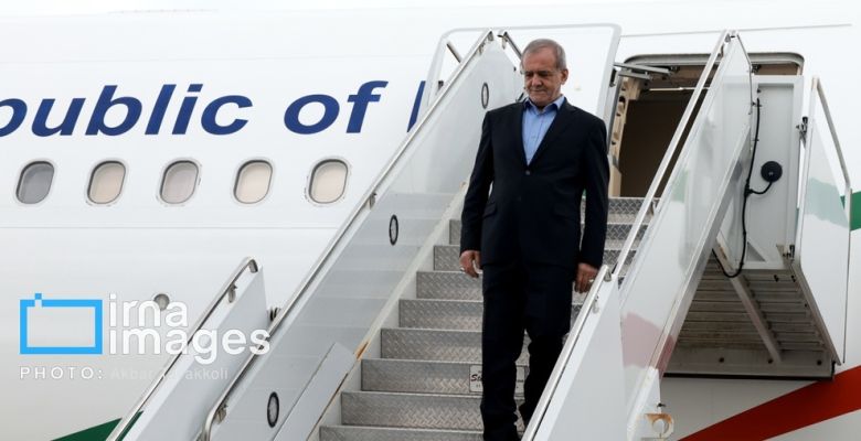 Iran's president is traveling to the UN in New York accompanied by  40 people, including family