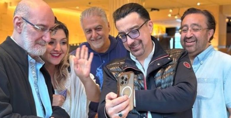 Siavash Ghomayshi and his wife visit Australia