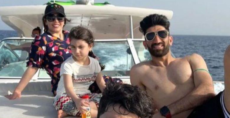 Alireza Beiranvand's family vacation in Oman