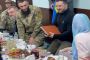 President Zelenskyy attended a state Iftar in Kyiv with Muslim Ukrainian servicemen