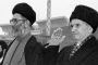 Meeting of two dictators, Ali Khamenei and Nicolae Ceausescu in Romania