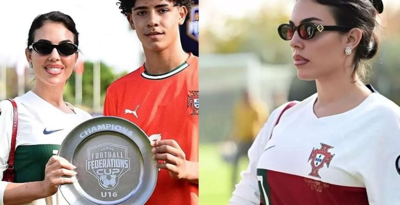 Passing the Torch: Family Support Shines as Cristiano Ronaldo Jr. Steps Out in No. 23