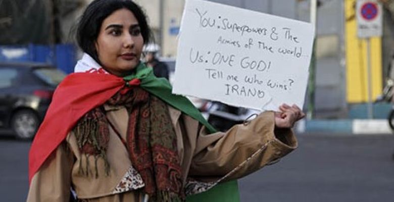 Hundreds Gather to Protest Foreign Attacks